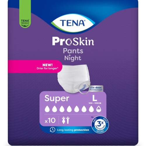 Tena Pants Night Super L 100 - 135cm