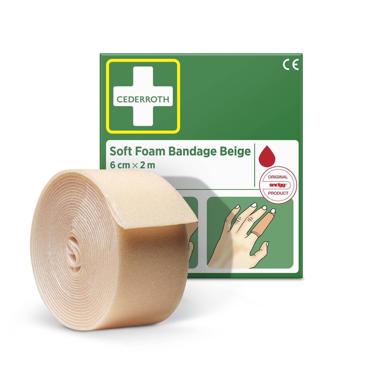 51011019-cederroth-soft-foam-bandage-beige-6x200-with-roll