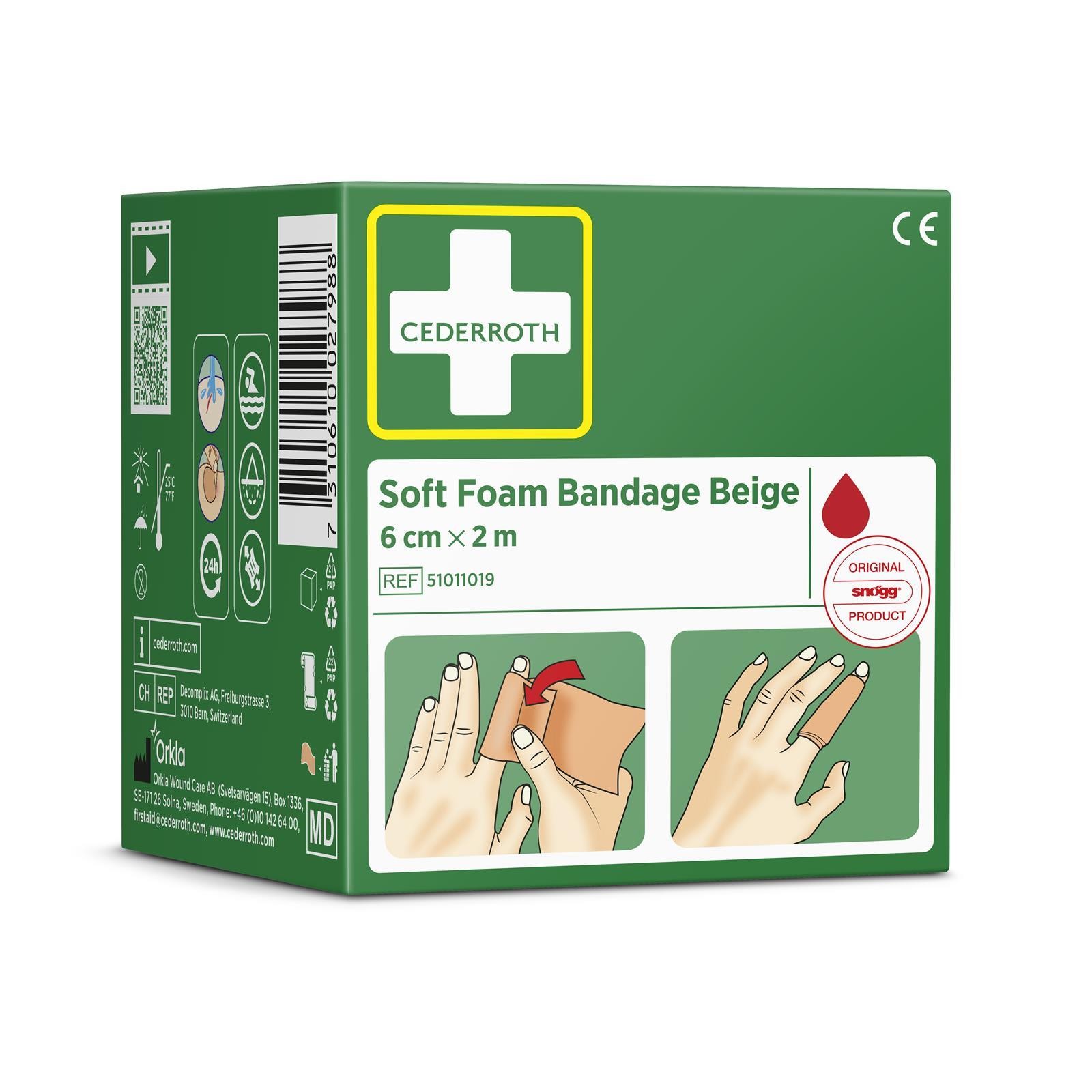51011019-cederroth-soft-foam-bandage-beige-6x200-l