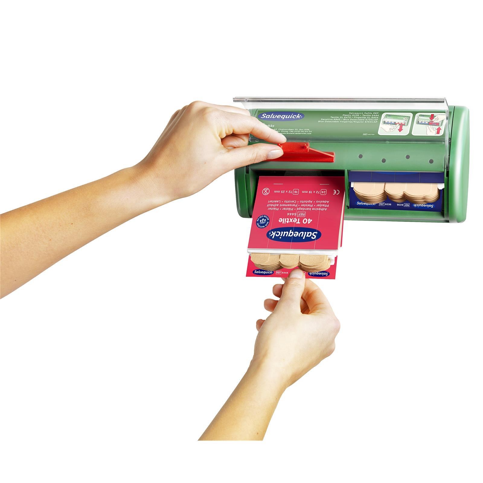 490700-salvequick-plaster-dispenser-textile-plastic-demo-refill