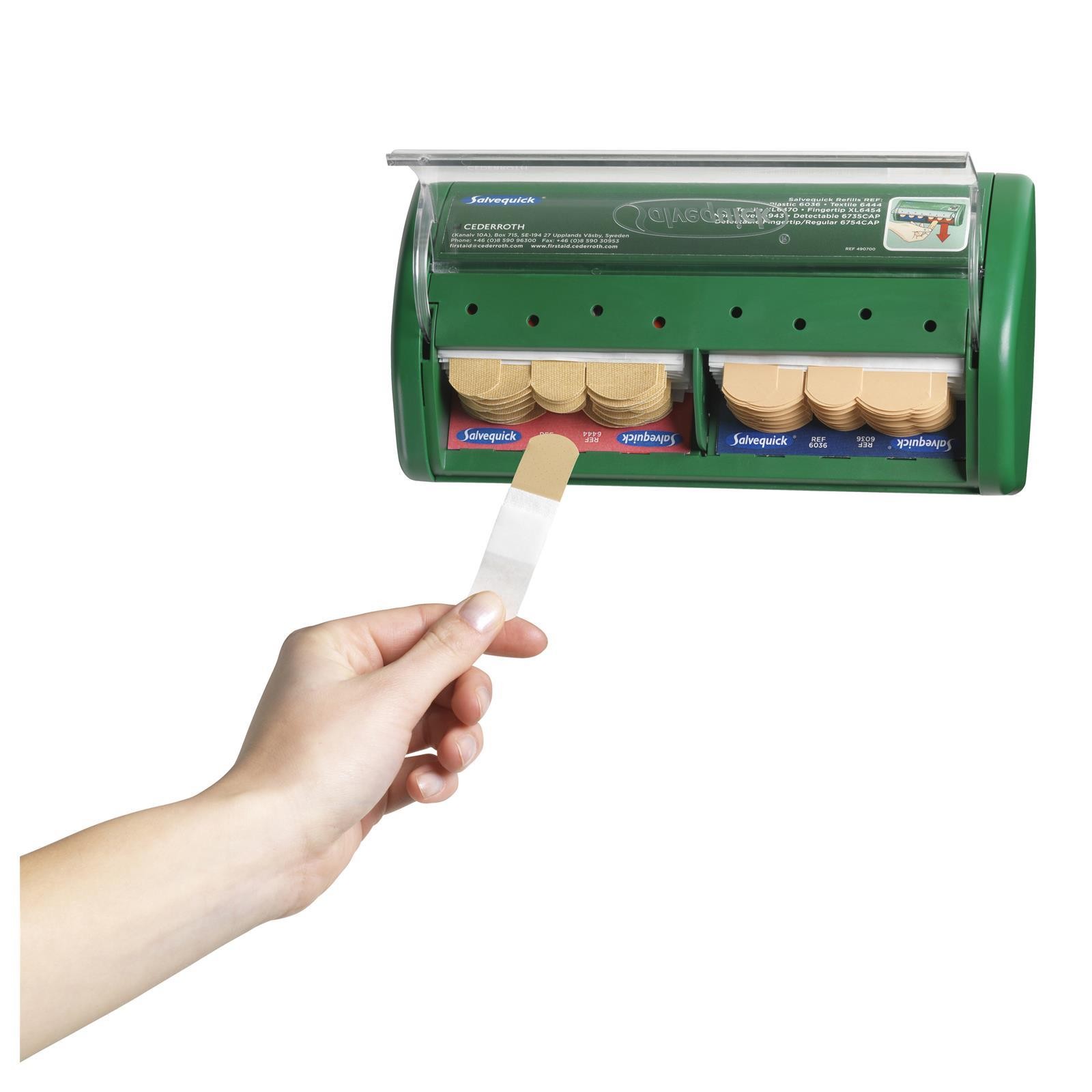 salvequick-plaster-dispenser-textileplastic-demo