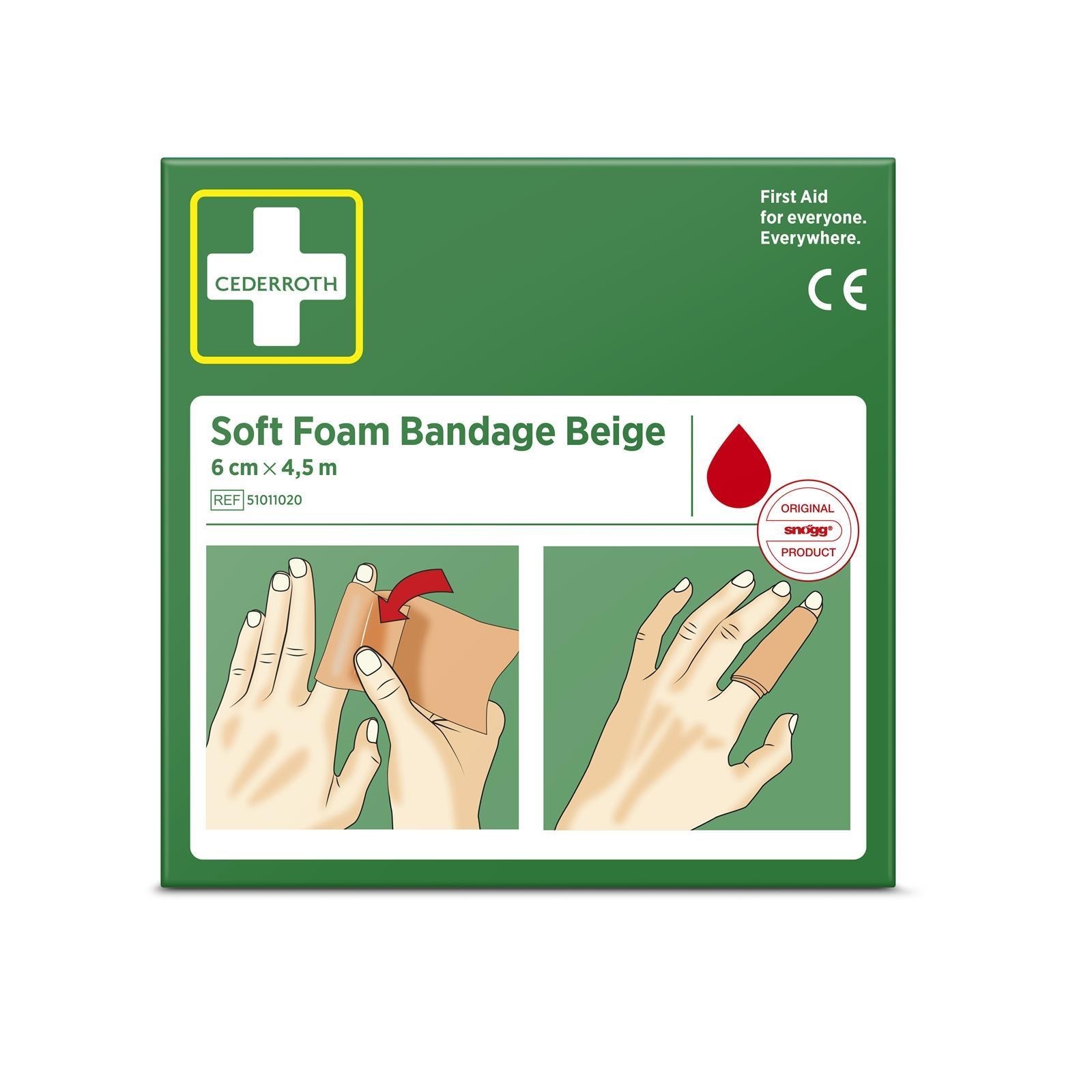 51011020-cederroth-soft-foam-bandage-beige-6x450-f